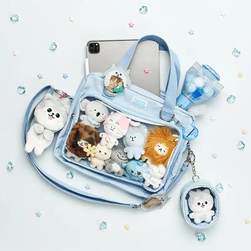 TREASURE - Funny Treasure - Mini PVC Window Pouch - TREASURE - Bag - Harumio TREASURE - Funny Treasure - Mini PVC Window Pouch - TREASURE - Bag - Harumio