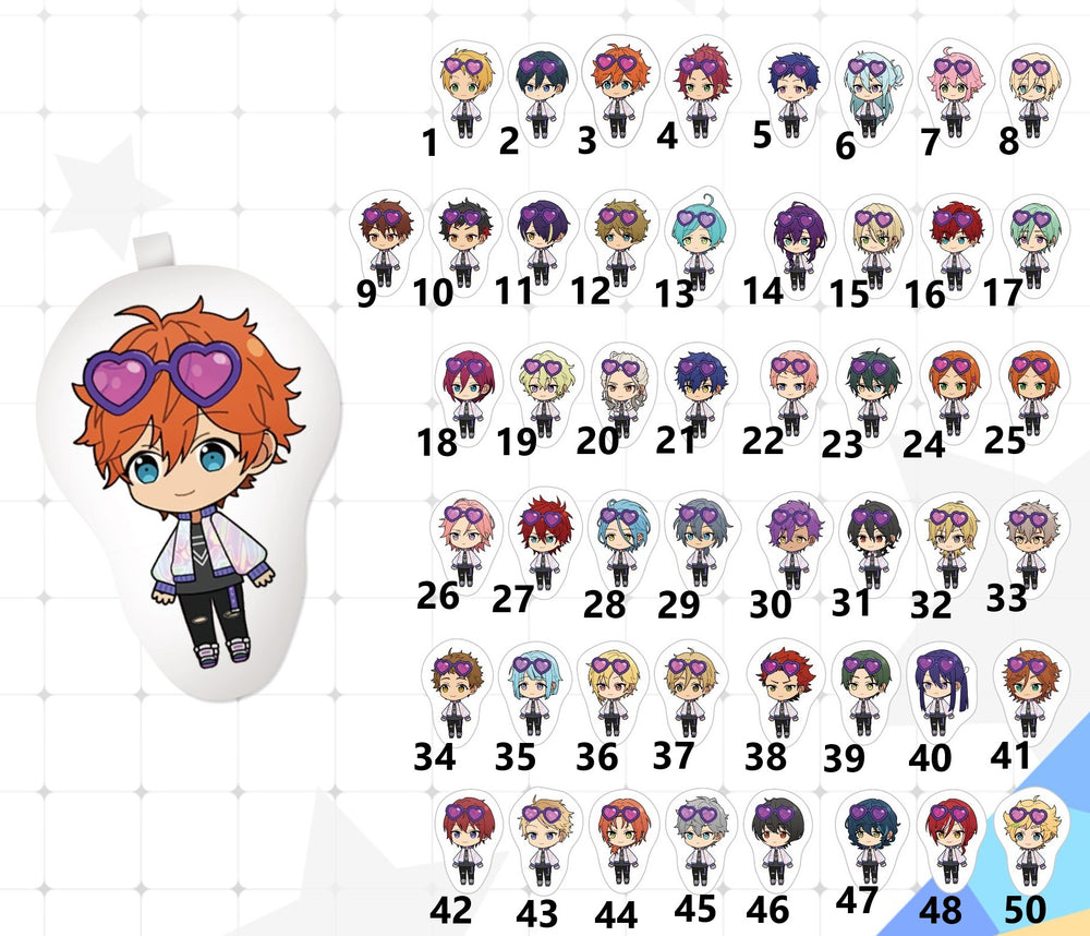 Ensemble Stars!! Precious Innocence Pop-up Store - Cushion Keyring - Toonique - Keyring - Harumio