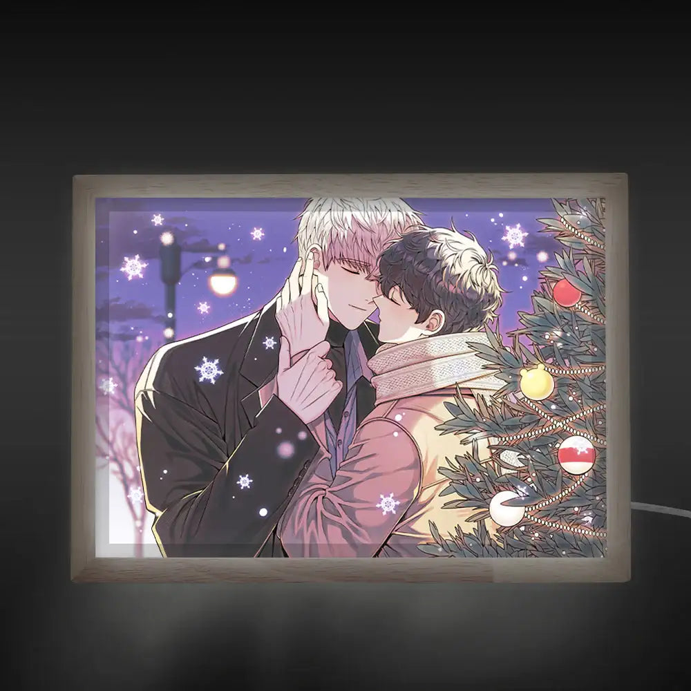Cherry Blossoms After Winter - Limited Edition Wood Edition USB Mood Light Frame - Cherry Blossoms After Winter - Home & Living, Accessories - Harumio