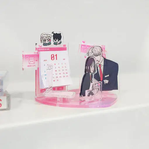 Operation: True Love - 2024 Acrylic Calendar - Webtoon Friends - Calendar - Harumio