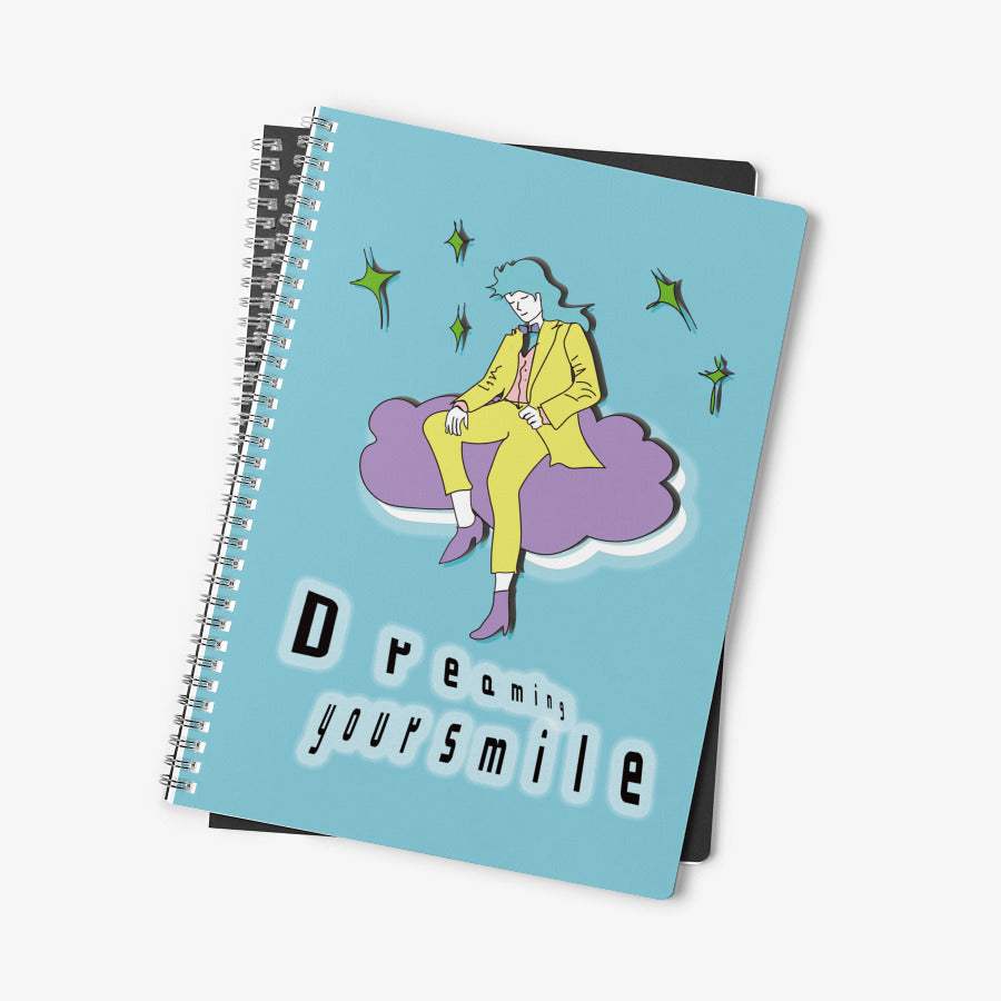 Bluemoon - A4 Spring Notebook - Marpple Shop - Notebook - Harumio