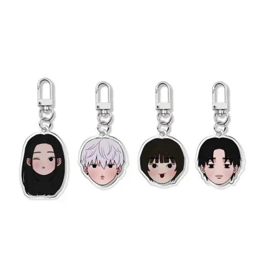 Muse on Fame - Acrylic Keyring - ARTRANK - Acrylic Keyring - Harumio
