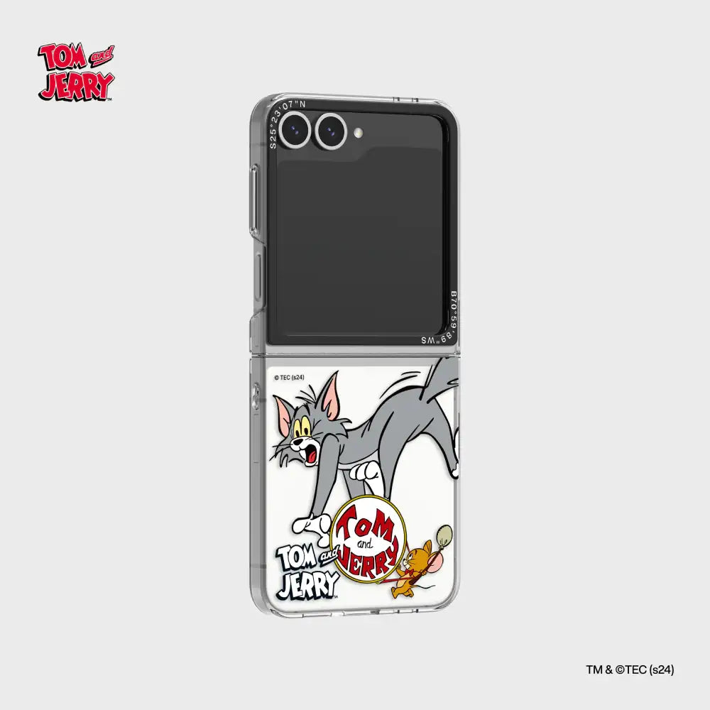 SLBS - Tom & Jerry Impression Case (Galaxy Z Flip6) - SLBS - Phone Case - Harumio SLBS - Tom & Jerry Impression Case (Galaxy Z Flip6) - SLBS - Phone Case - Harumio
