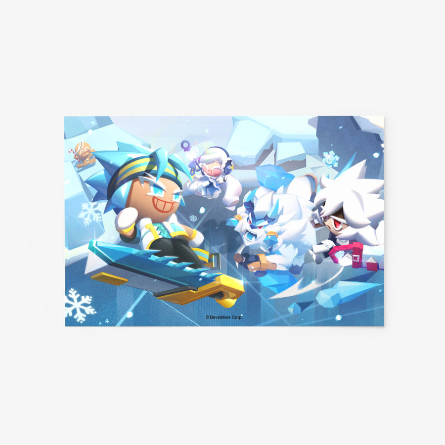 Cookie Run : Tower of Adventure - Ice Mint Cookie Postcard - Marpple Shop - Postcard - Harumio