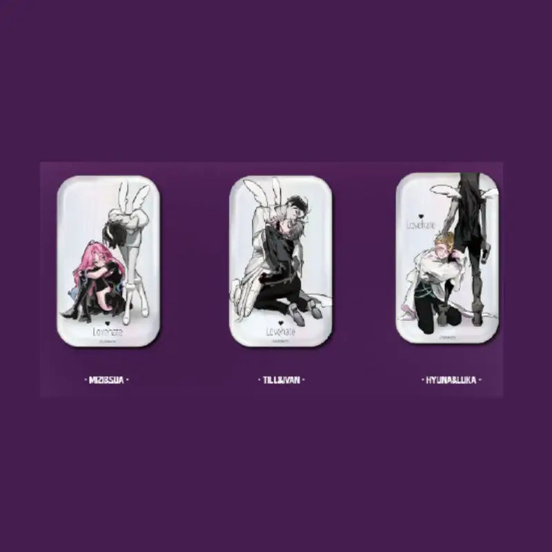 MARCHMONSTER x Alien Stage - Square Badges – Harumio