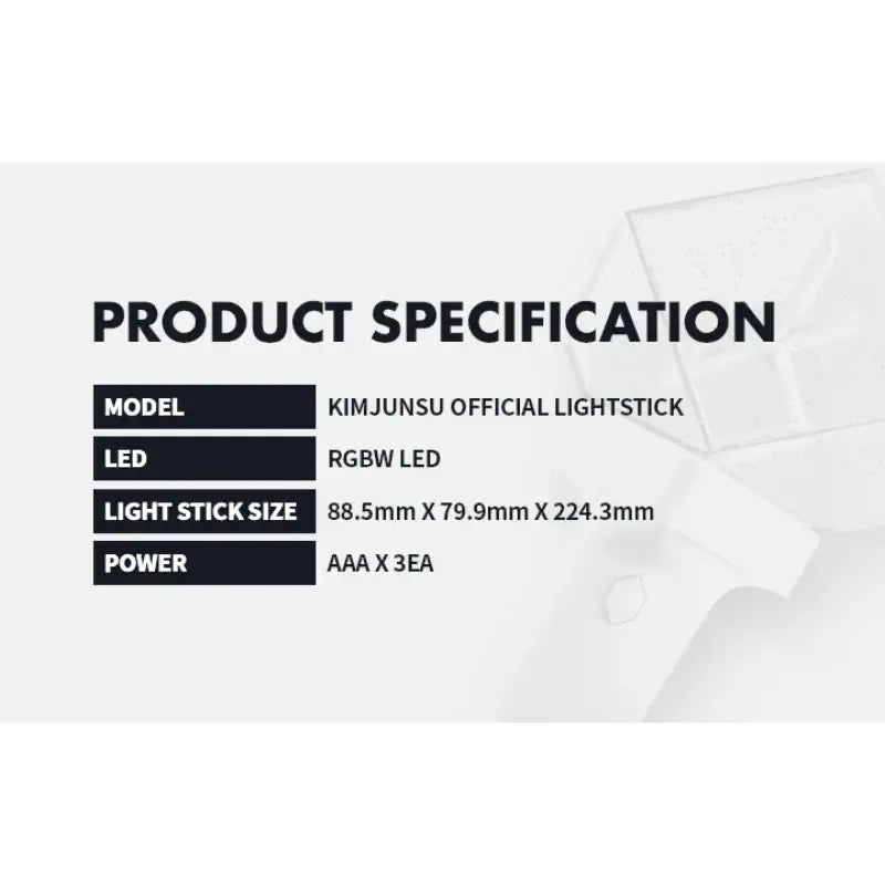 KIMJUNSU - Official Light Stick : Coconut Bong - KIMJUNSU - Light Stick - Harumio KIMJUNSU - Official Light Stick : Coconut Bong - KIMJUNSU - Light Stick - Harumio