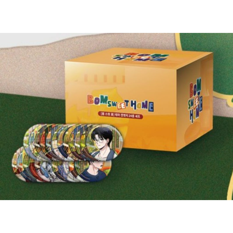 BOM SWEET HOME - 10th Anniversary Theme Can Badge Full Set BOM SWEET HOME - 10th Anniversary Theme Can Badge Full Set