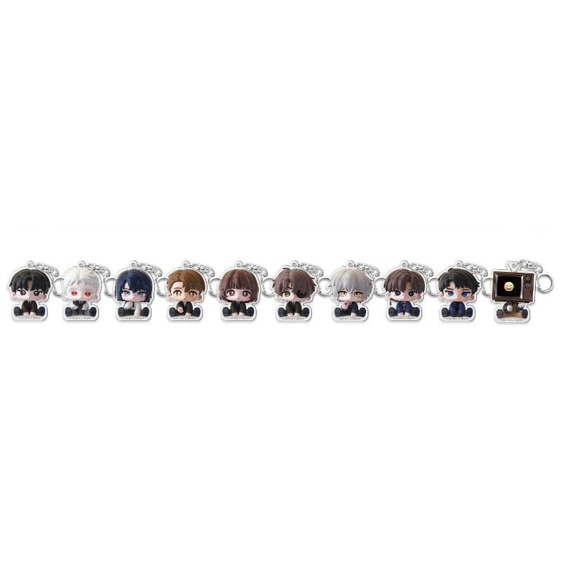 Got Dropped into a Ghost Story, Still Gotta Work - Acrylic Keyring - KW STORE - Acrylic Keyring - Harumio