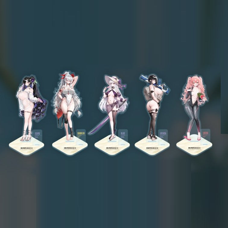 Brown Dust II - 2nd Anniversary Pop-up Store - Acrylic Stand - V-SQUARE - Acrylic Stand - Harumio