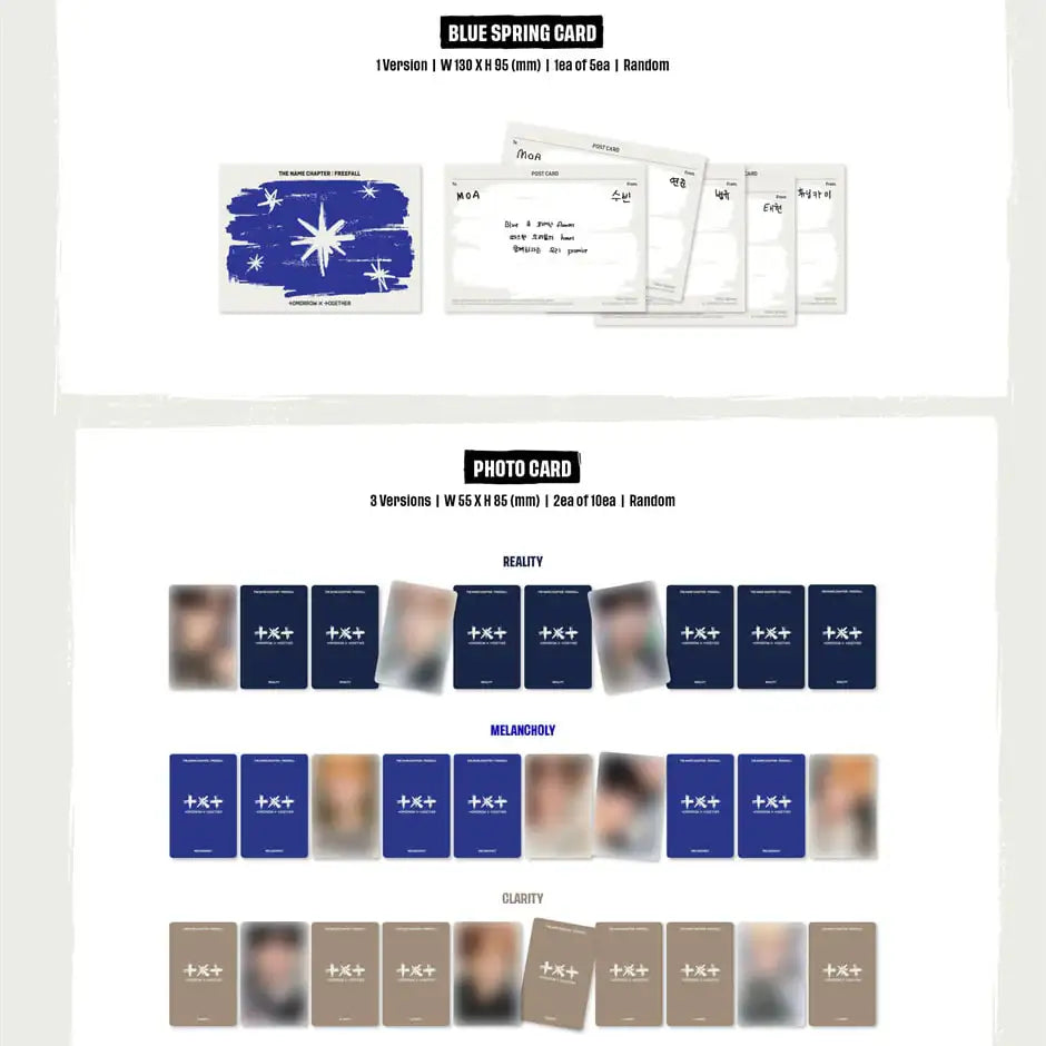 Tomorrow x Together (TXT) - The Name Chapter: Freefall : 3rd Full Album (Standard Version) - Tomorrow x Together (TXT) - Album - Harumio Tomorrow x Together (TXT) - The Name Chapter: Freefall : 3rd Full Album (Standard Version) - Tomorrow x Together (TXT) - Album - Harumio
