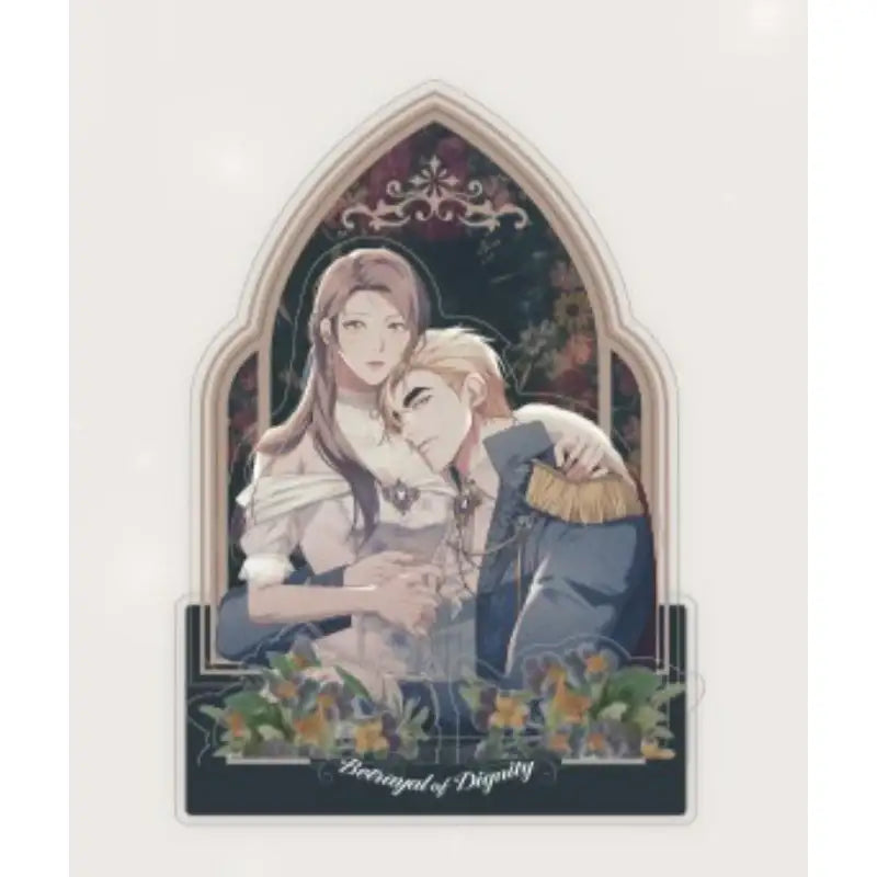 Betrayal of Dignity Pop Up Store - Diorama Stand - Soone Content - Acrylic Diorama Stand - Harumio