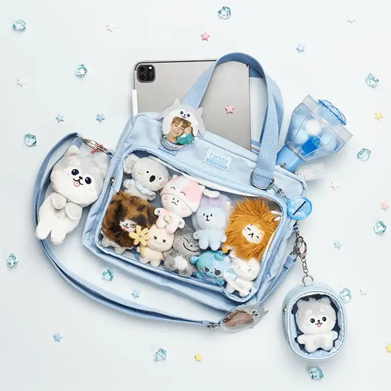 TREASURE - Funny Treasure - 2way PVC Window Bag - TREASURE - Bag - Harumio TREASURE - Funny Treasure - 2way PVC Window Bag - TREASURE - Bag - Harumio