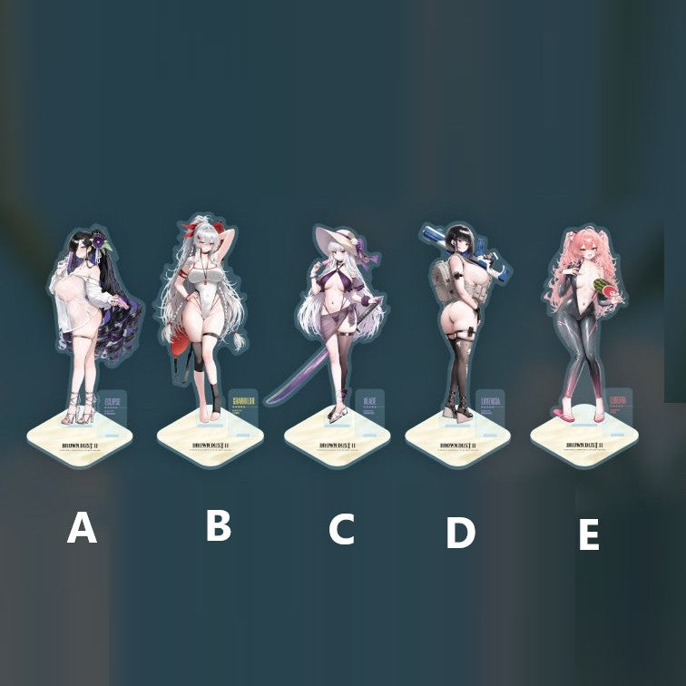 Brown Dust II - 2nd Anniversary Pop-up Store - Acrylic Stand - V-SQUARE - Acrylic Stand - Harumio