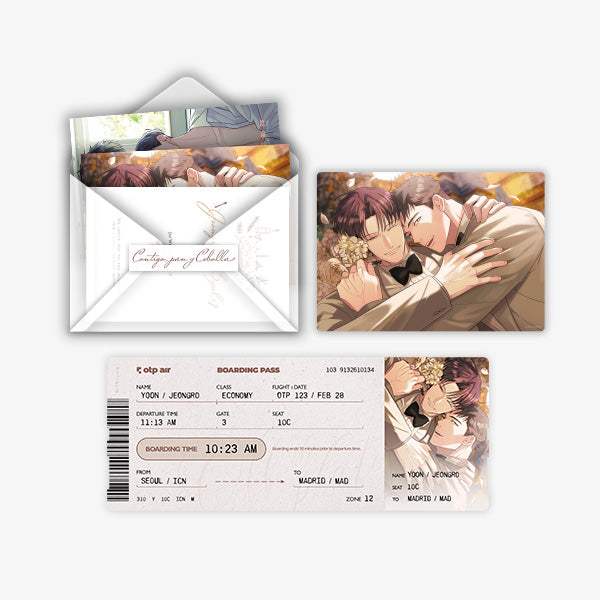 Off the Plate - Wedding Invitation Set - PolarFox - Package - Harumio