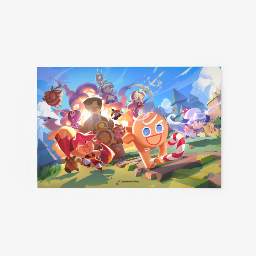 Cookie Run : Tower of Adventure - Launch Art Postcard - Marpple Shop - Postcard - Harumio