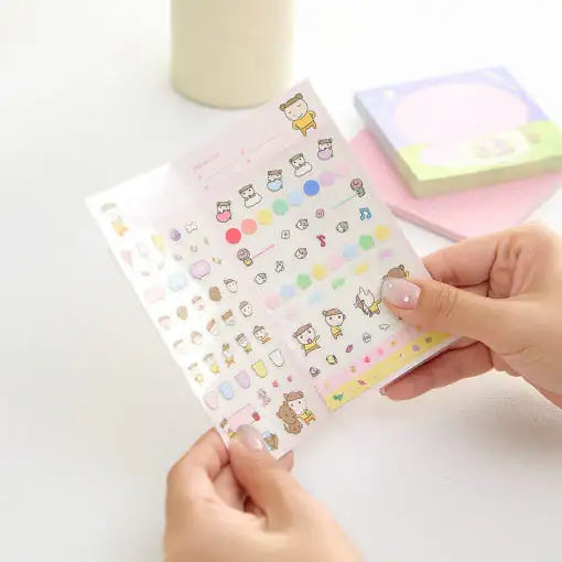 Maru Is a Puppy - 3-Tier Tiny Sticker - Webtoon Friends - Sticker - Harumio