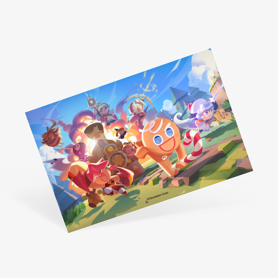 Cookie Run : Tower of Adventure - Launch Art Postcard - Marpple Shop - Postcard - Harumio