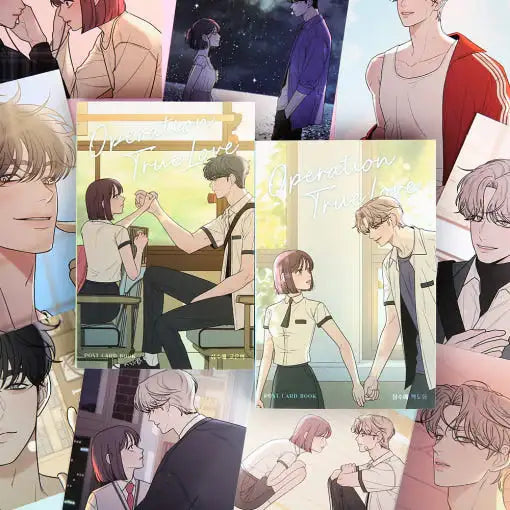 Operation: True Love - Love Postcard Book - Webtoon Friends - Postcard Book - Harumio