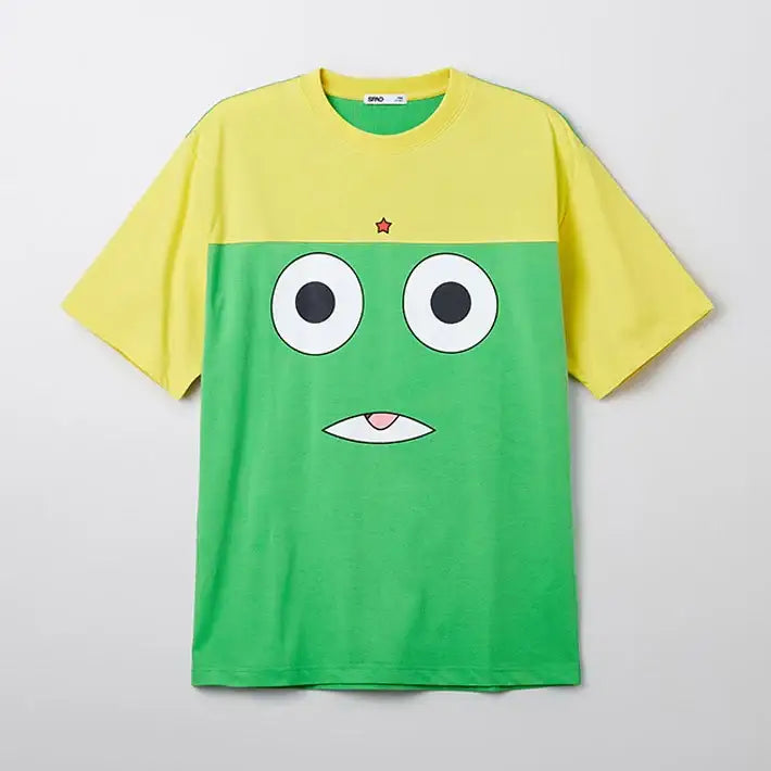SPAO x Sergeant Frog Keroro - Keroro Short Sleeve T-Shirt - SPAO - T-Shirt - Harumio SPAO x Sergeant Frog Keroro - Keroro Short Sleeve T-Shirt - SPAO - T-Shirt - Harumio