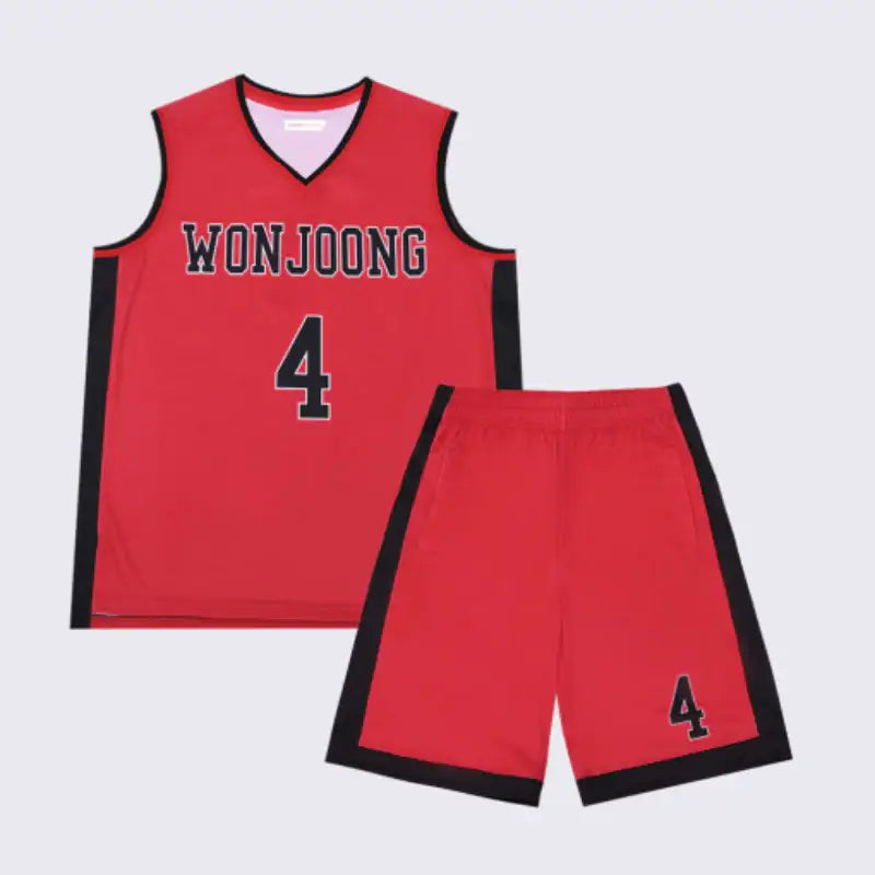 Garbage Time - Wonjoong High School Jeon Yeongjung's Uniform Set - Webtoon Friends - Clothing - Harumio
