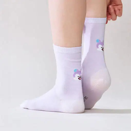 BT21 - MANG Jacquard Face Socks - BT21 - Socks - Harumio