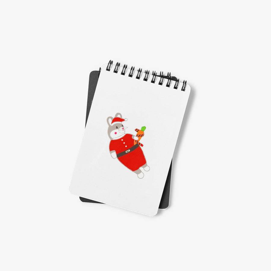 Anna Shop - Christmas Bored Rabbit A6 Notebook - Marpple Shop - Notebook - Harumio