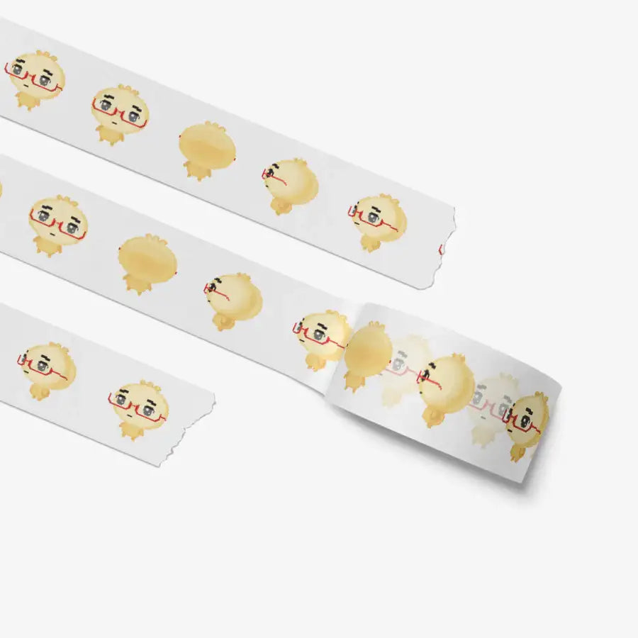 49 - Glasses Dumpling Rotation Masking Tape - Marpple Shop - Masking Tape - Harumio