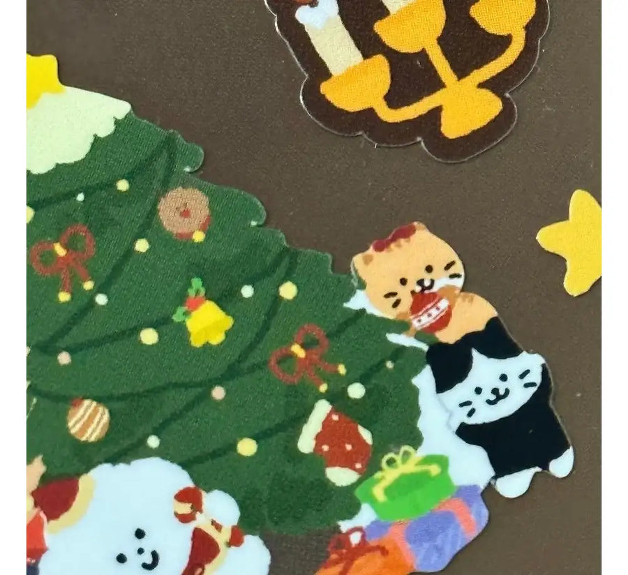 Teteum - Christmas Night Sticker - Teteum - Stationary - Harumio