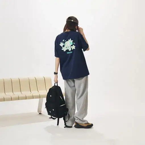 BT21 - CHIMMY Flower Lover Short Sleeve T-Shirt - BT21 - T-Shirt - Harumio