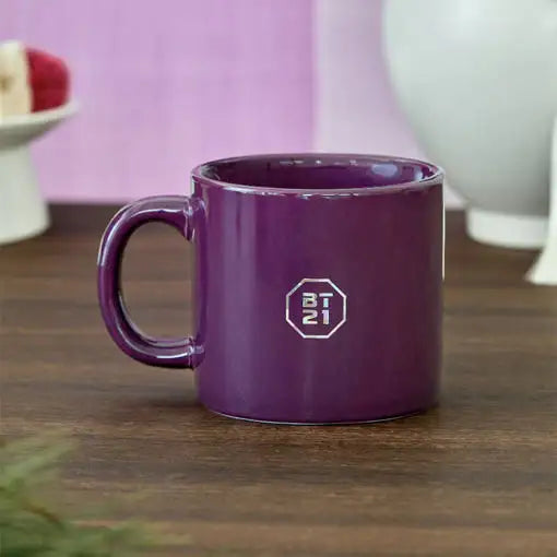 BT21 - Premium K-Edition Mother-of-pearl Graphic Mug (320ml) - Line Friends - Mug - Harumio BT21 - Premium K-Edition Mother-of-pearl Graphic Mug (320ml) - Line Friends - Mug - Harumio