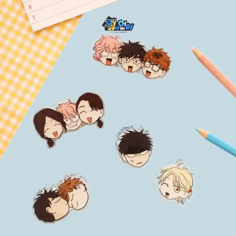 Homeless - Acrylic Tongs - WEBTOON FRIENDS - acrylic clip - Harumio
