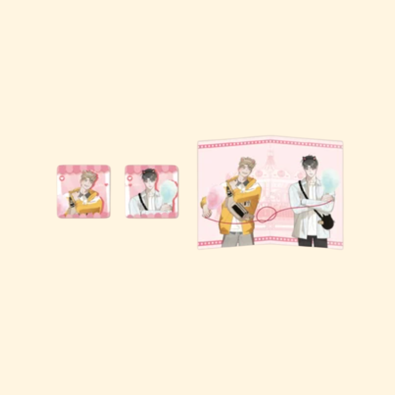 MONSTA X TWOTUCKGOM チャンギュン I.M バッジ バッヂ Red Thread Quest x March Monster - Badge Set – Harumio