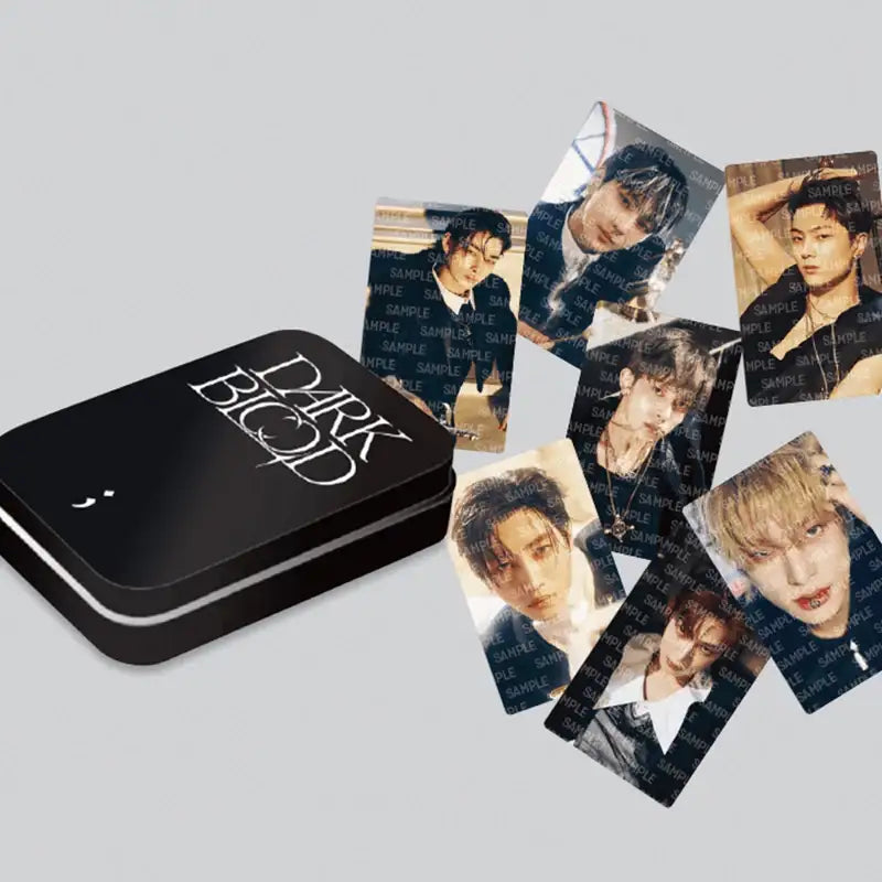 ENHYPEN - Dark Blood - Photo Card & Tin Case Set - ENHYPEN - Photocard - Harumio ENHYPEN - Dark Blood - Photo Card & Tin Case Set - ENHYPEN - Photocard - Harumio