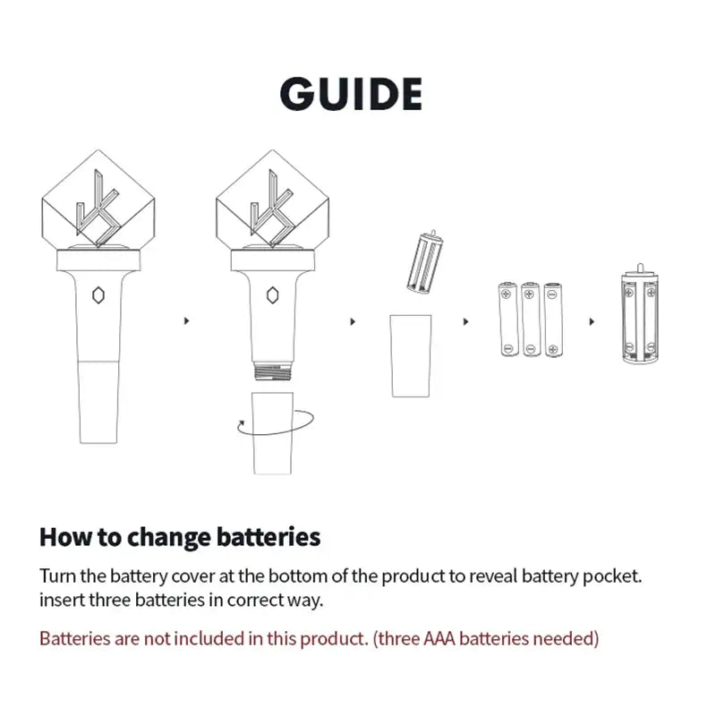 KIMJUNSU - Official Light Stick : Coconut Bong - KIMJUNSU - Light Stick - Harumio KIMJUNSU - Official Light Stick : Coconut Bong - KIMJUNSU - Light Stick - Harumio