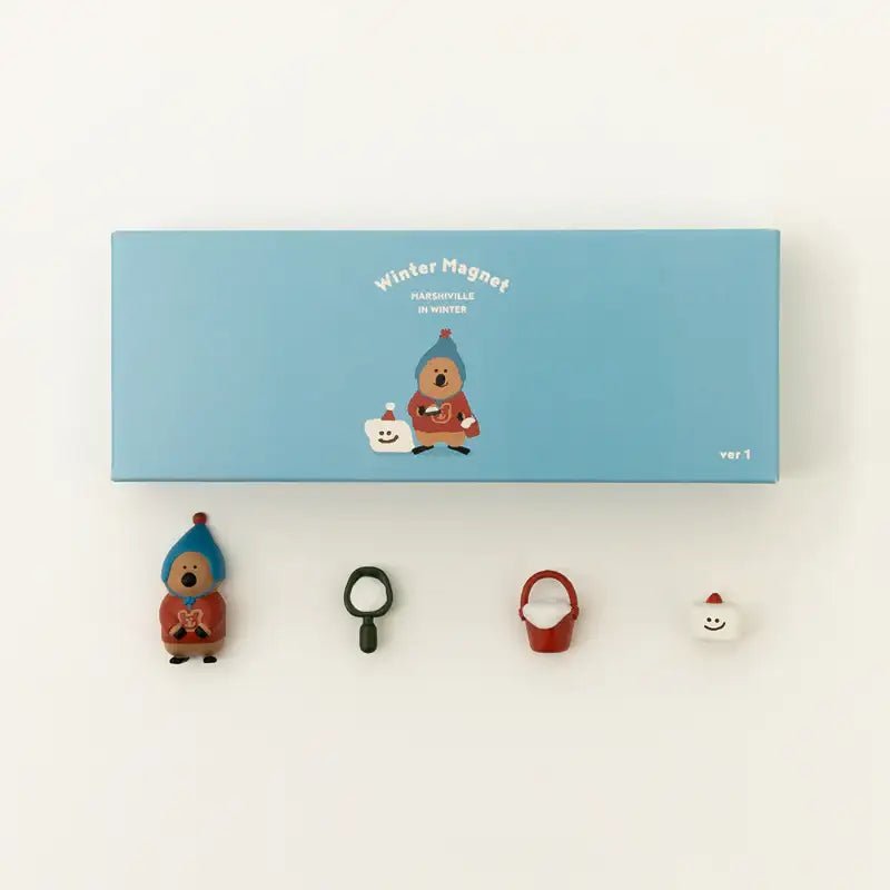 Dinotaeng - Winter Magnet - Dinotaeng - Magnets - Harumio