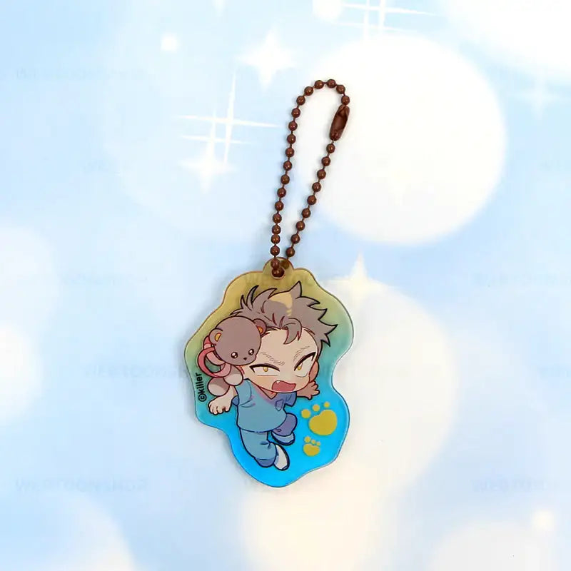 Teddy Bear - Acrylic Keyring Charm - Webtoon Shop - Acrylic Keyring - Harumio