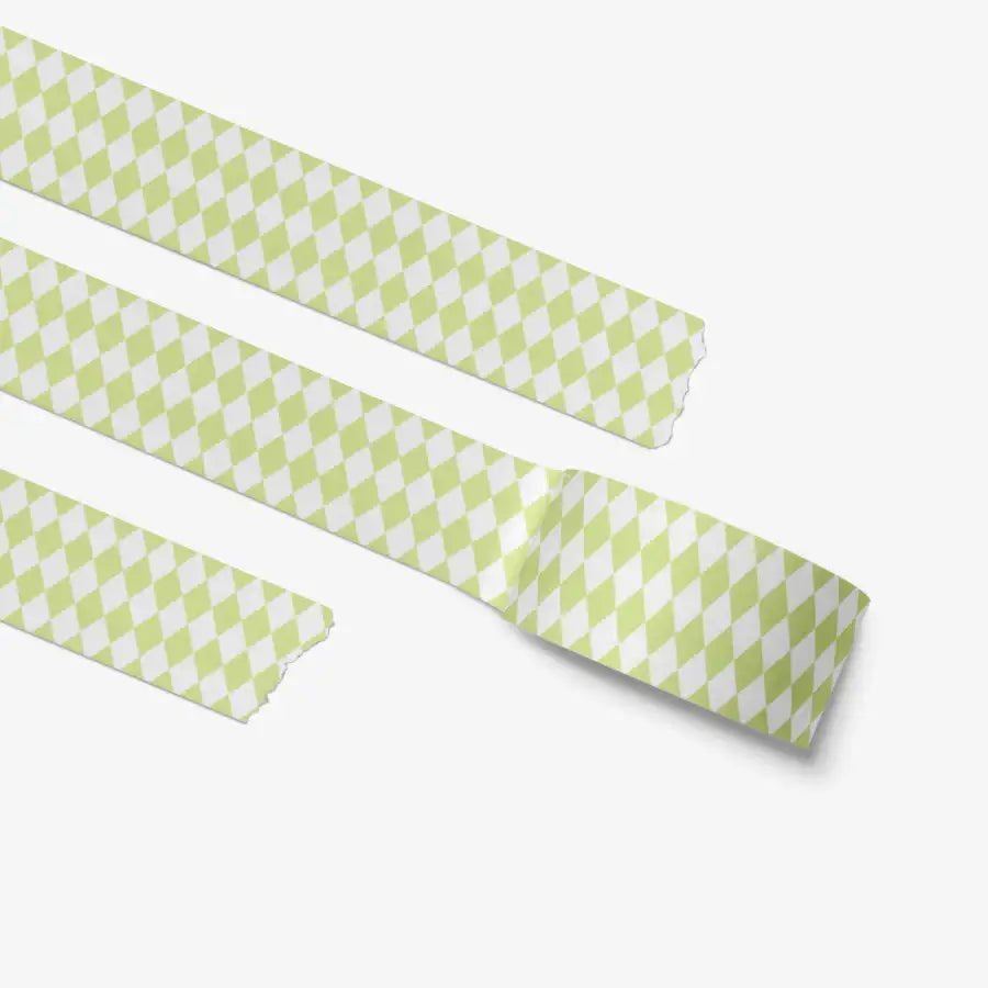 studioAM - Light Green Diamond Masking Tape - Marpple Shop - Masking Tape - Harumio