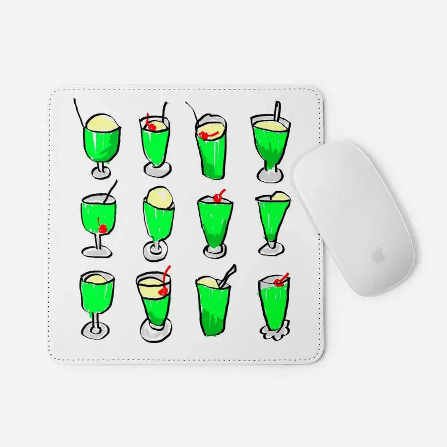 Ichibanwsa - Soda Melon Mousepad - Marpple Shop - Mousepad - Harumio Ichibanwsa - Soda Melon Mousepad - Marpple Shop - Mousepad - Harumio