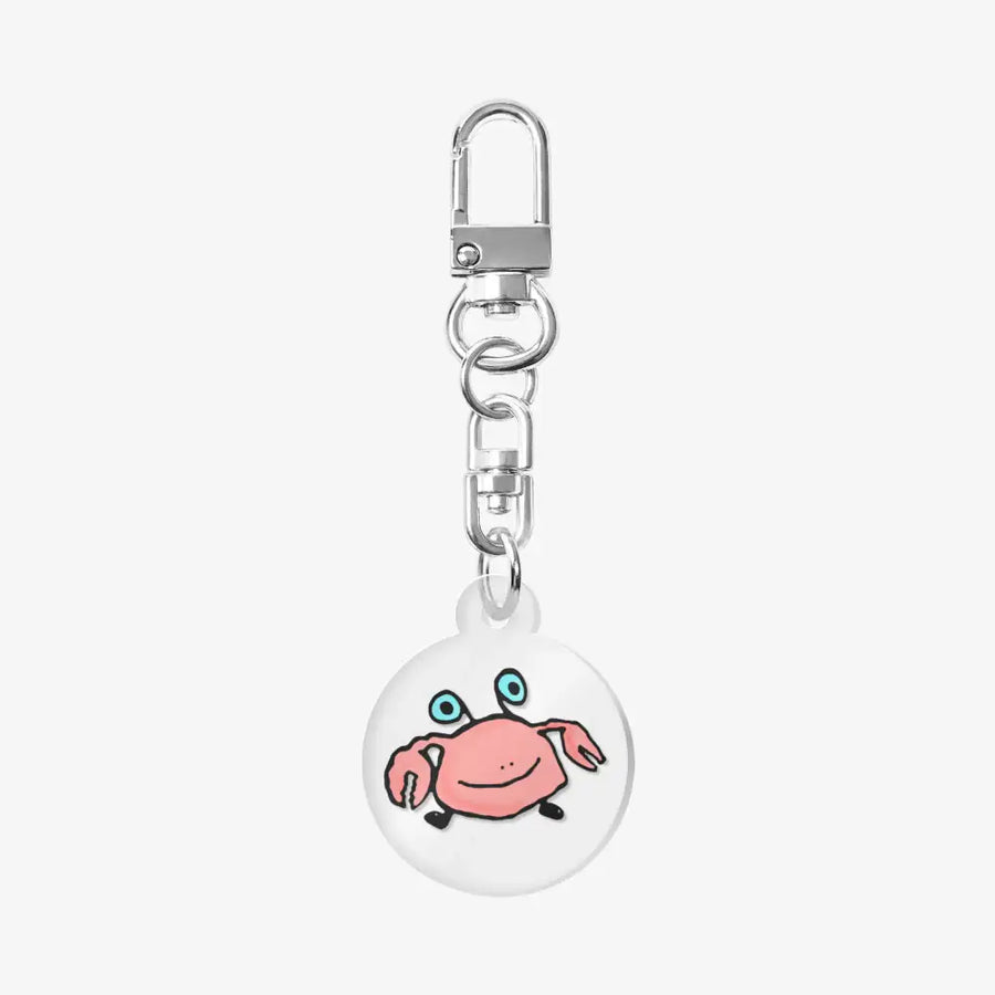 Kodanhan - Crab Round Acrylic Keyring - Marpple Shop - Keyring - Harumio