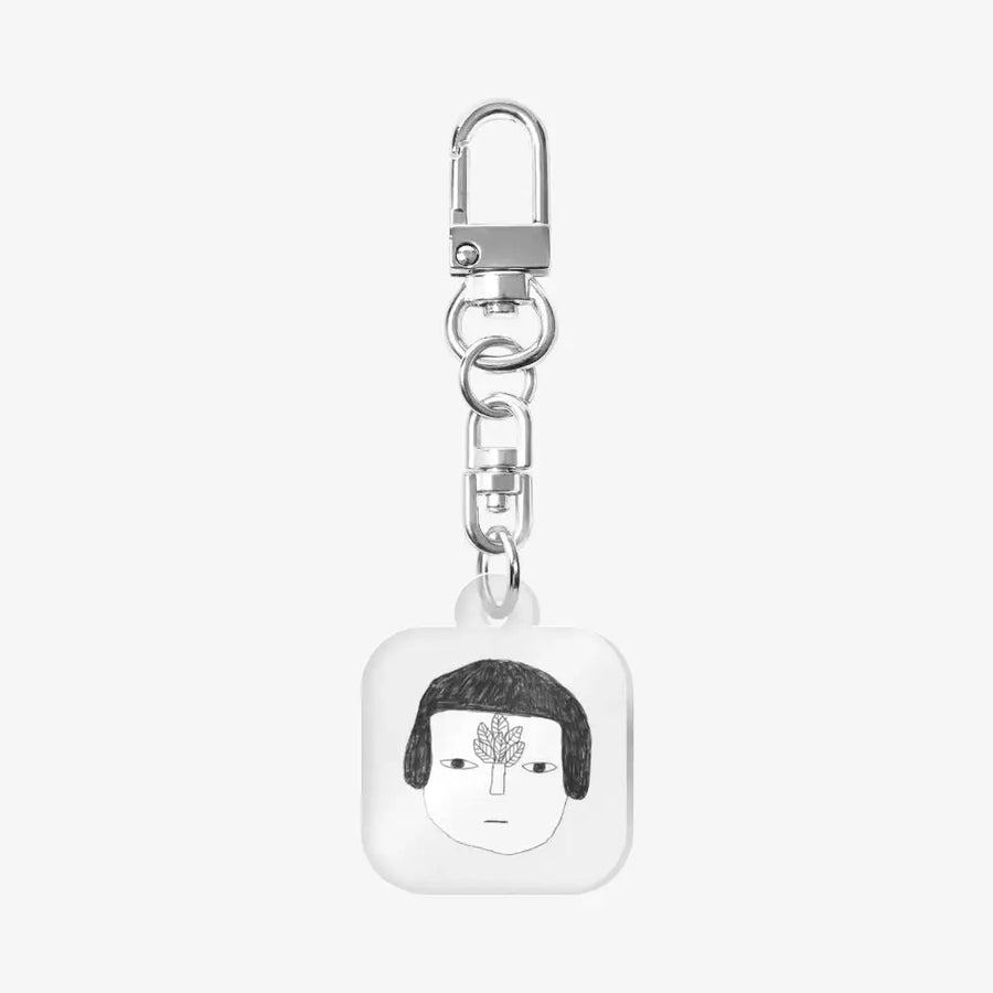Sadhaart - Tree Girl Acrylic Keyring - Marpple Shop - Keyring - Harumio