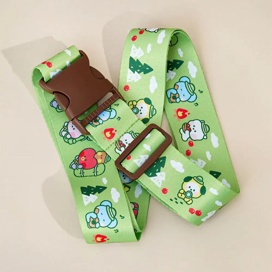 BT21 - Mini Scout Carrier Belt (GREEN) - BT21 - Carrier Belt - Harumio