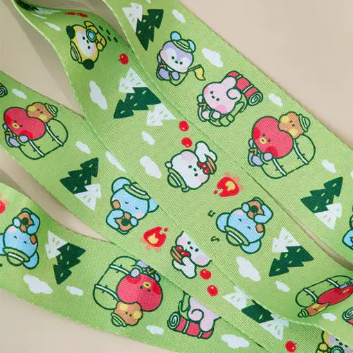 BT21 - Mini Scout Carrier Belt (GREEN) - BT21 - Carrier Belt - Harumio