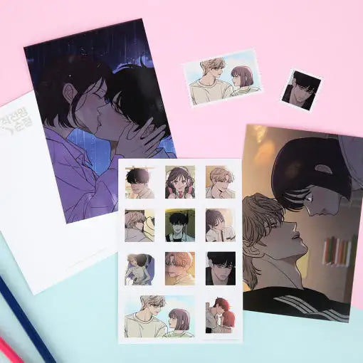 Operation: True Love - Postcard & Sticker Set - Webtoon Friends - Postcard - Harumio