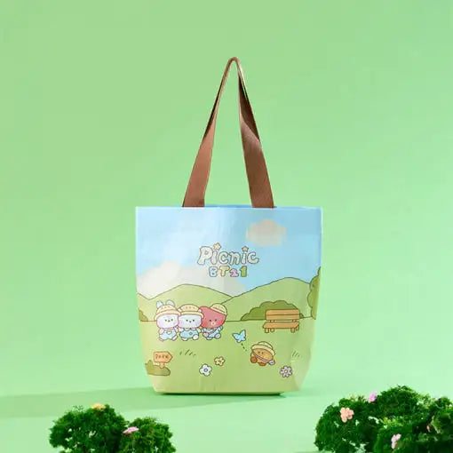 BT21 - Mini Picnic Mate Reusable Bag (M) - LINE FRIENDS - Bag - Harumio