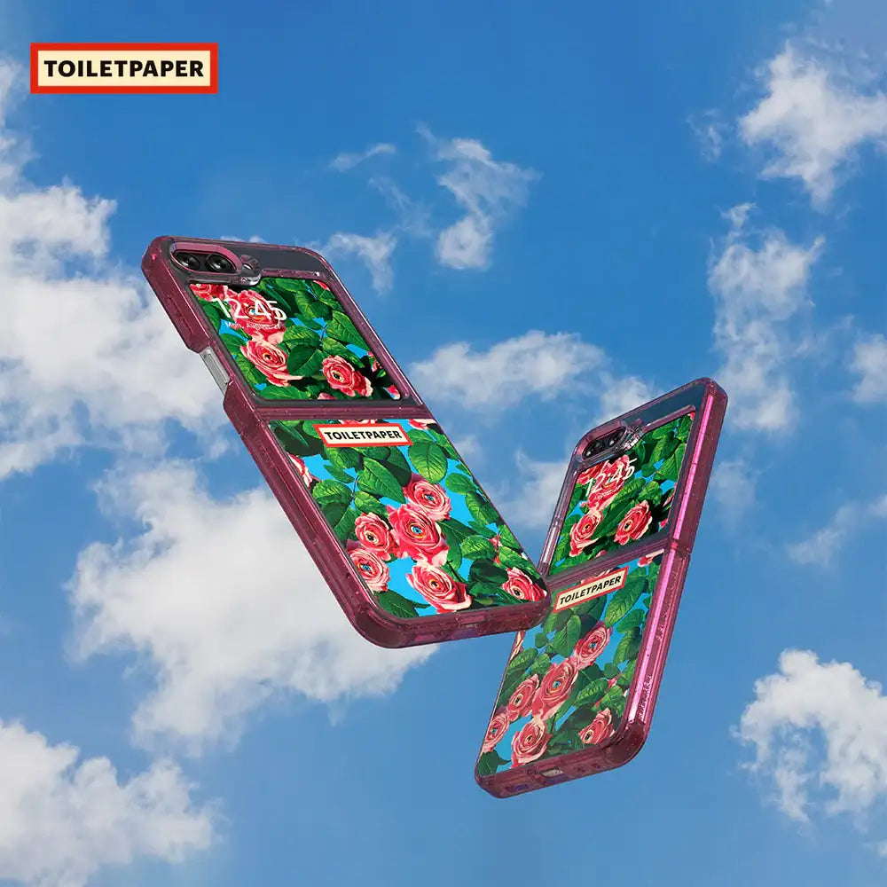 SLBS - Toilet Paper Flower Eco Lens Case (Galaxy Z Flip5) - SLBS - Home & Living, Accessories - Harumio SLBS - Toilet Paper Flower Eco Lens Case (Galaxy Z Flip5) - SLBS - Home & Living, Accessories - Harumio