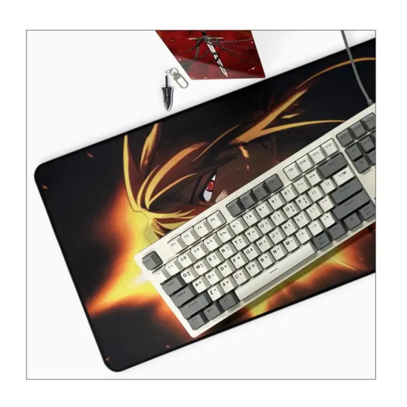 The Ember Knight - Mouse Pad - ARTRANK - Mouse Pads - Harumio The Ember Knight - Mouse Pad - ARTRANK - Mouse Pads - Harumio