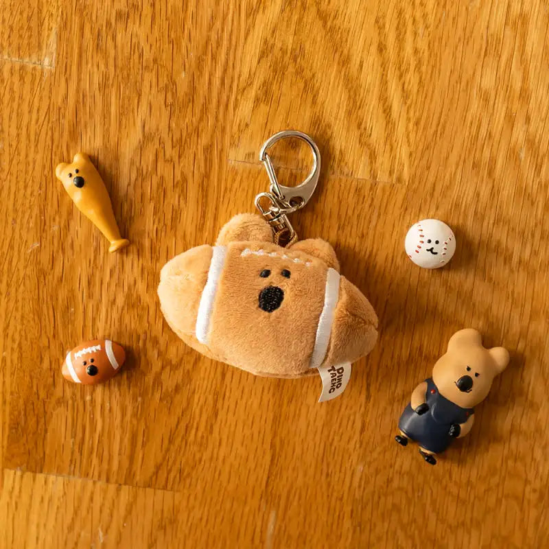 Dinotaeng - Quokka Rugby Ball Keyring - Dinotaeng - Doll keyrings - Harumio