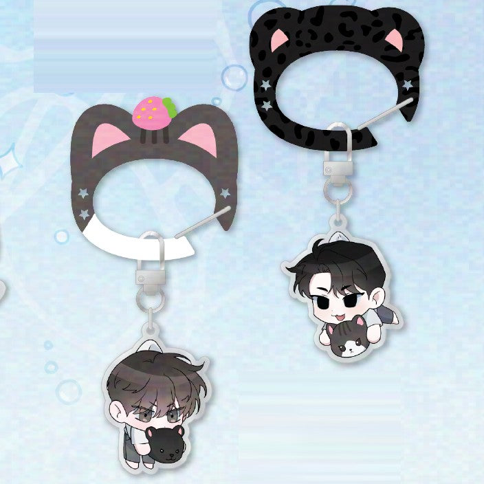 Stranger x BeOn - Acrylic Carabiner & Keyring - BeOn - Acrylic Keyring - Harumio