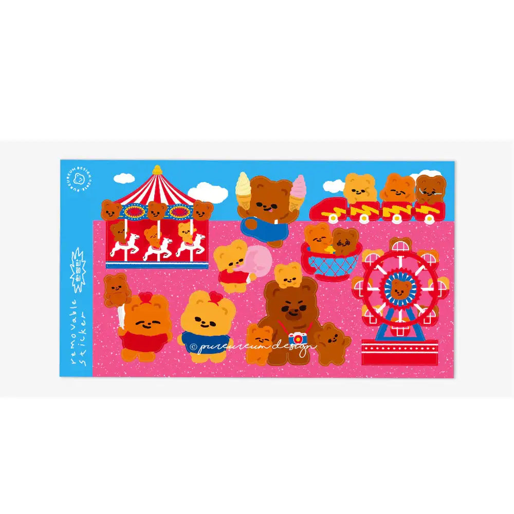 Pureureumdesign - Cupid Bear Amusement Park Pack - Pureureumdesign - Home & Living, Accessories - Harumio Pureureumdesign - Cupid Bear Amusement Park Pack - Pureureumdesign - Home & Living, Accessories - Harumio