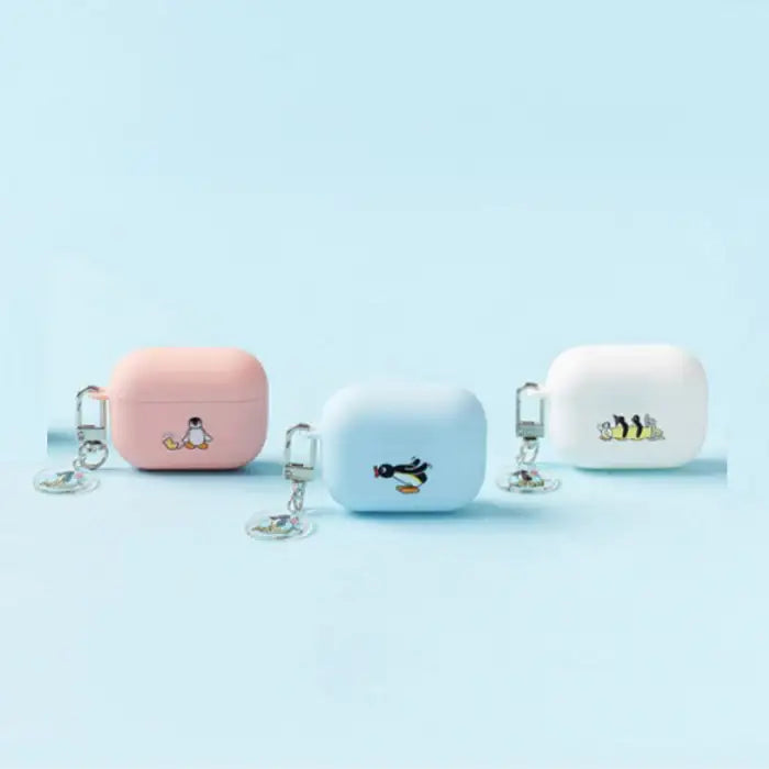 Day Needs - Pingu Newtro AirPods Pastel Pro Case (with 1 Keyring) - Day Needs - Home & Living, Accessories - Harumio